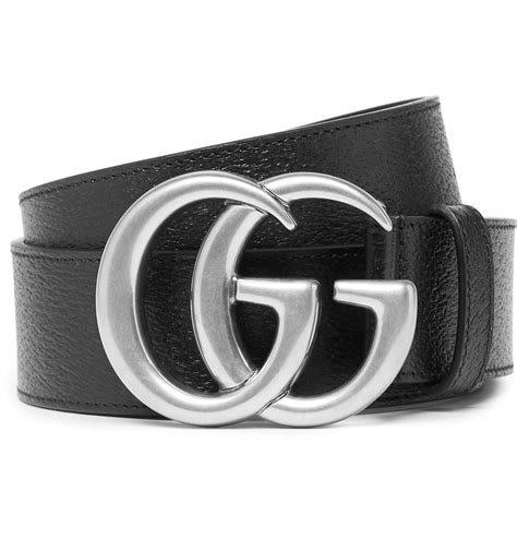 mens cuir leather gucci belt|black men's gucci belt.